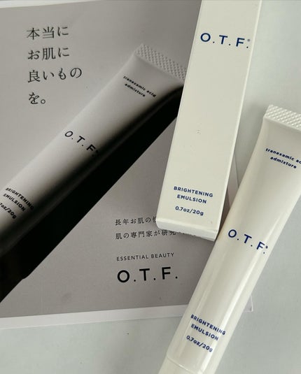 薬用ホワイトニングエマルジョンTA/O.T.F./乳液を使ったクチコミ(3枚目)
