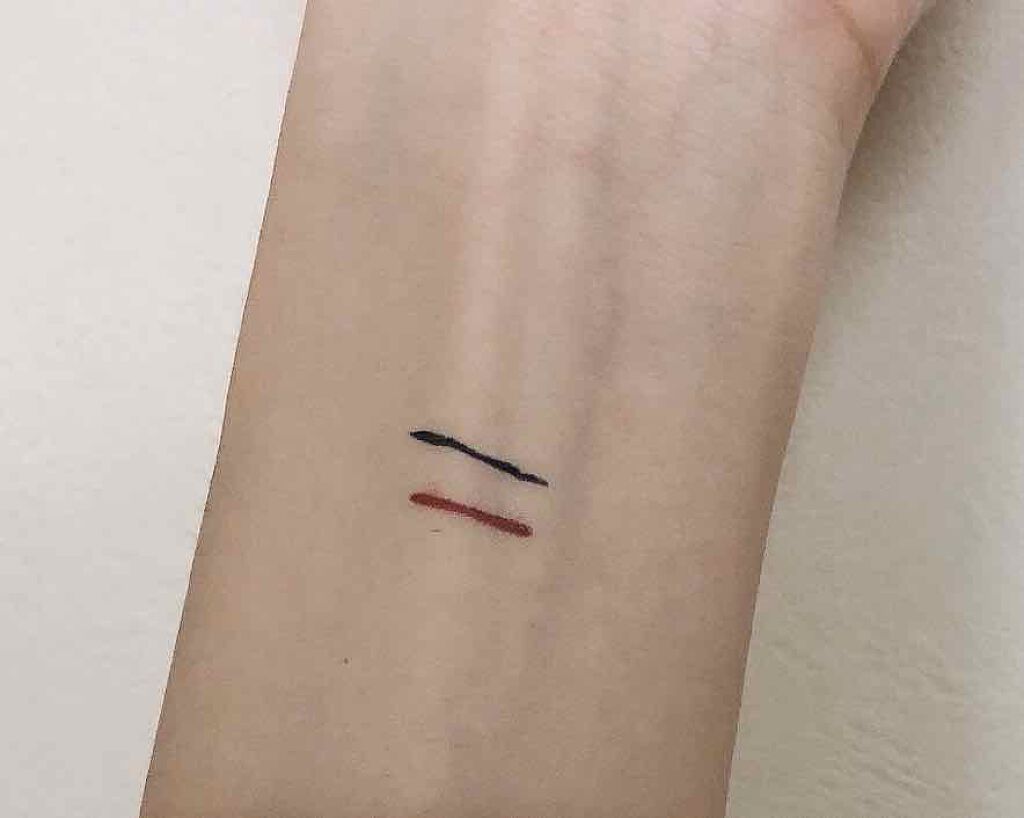 ADDICTION ザ カラー リキッド アイライナーのクチコミ「自分用メモ

ADDICTION ザ カラー リキッド アイライナー

お色み Deep Pl.....」（2枚目）