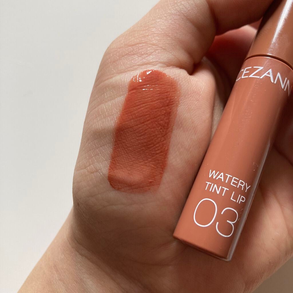ウォータリーティントリップ/CEZANNE/リップティントを使ったクチコミ(2枚目)