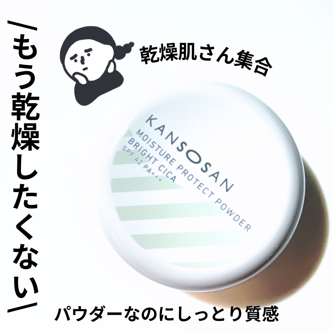 保湿力プロテクトパウダー ブライトシカ/乾燥さん/プレストパウダーを使ったクチコミ（1枚目）