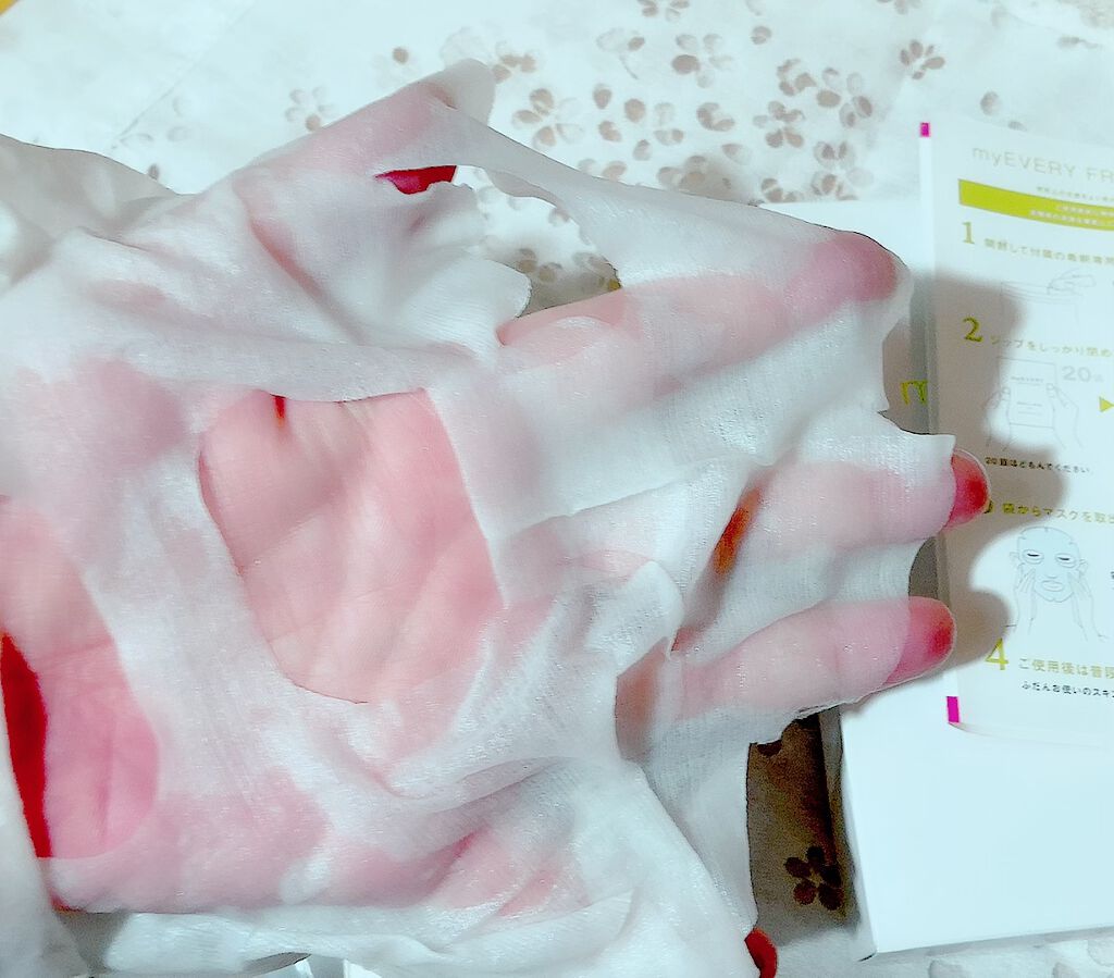 フレッシュCマスク 3.3/myEVERY/シートマスク・パックを使ったクチコミ(4枚目)
