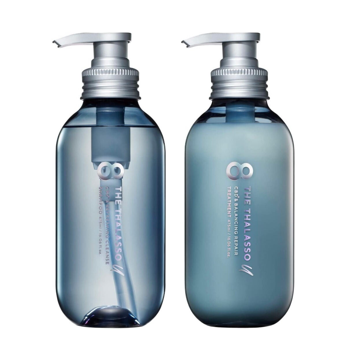 エイトザタラソ ユー CBD&リフレッシング クレンズ 美容液シャンプー/CBD&バランシング ダメージリペア 美容液ヘアトリートメント/エイトザタラソ/市販シャンプーを使ったクチコミ(1枚目)