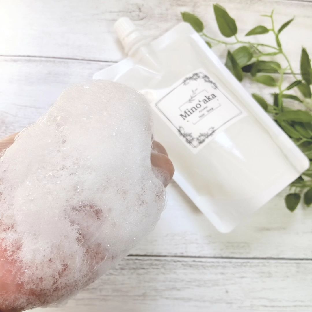 Minoʻakaアロマヘアソープ/ミノアカ/市販シャンプーを使ったクチコミ（3枚目）