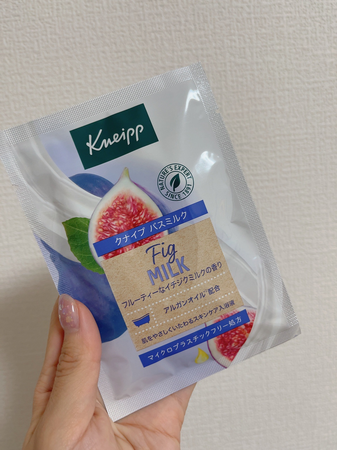 バスミルク イチジクミルクの香り 40mL/クナイプ/保湿系入浴剤を使ったクチコミ（2枚目）