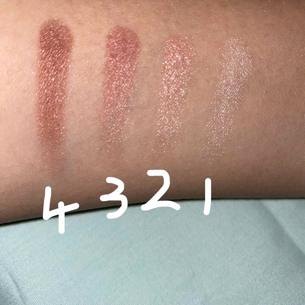 リアルクローズシャドウ/excel/アイシャドウパレットを使ったクチコミ（3枚目）