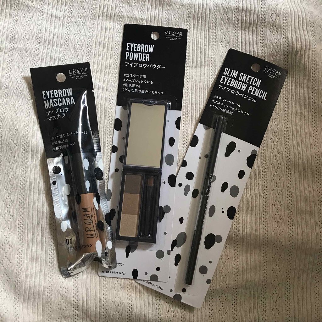 UR GLAM　EYEBROW POWDER/U R GLAM/パウダーアイブロウを使ったクチコミ（1枚目）