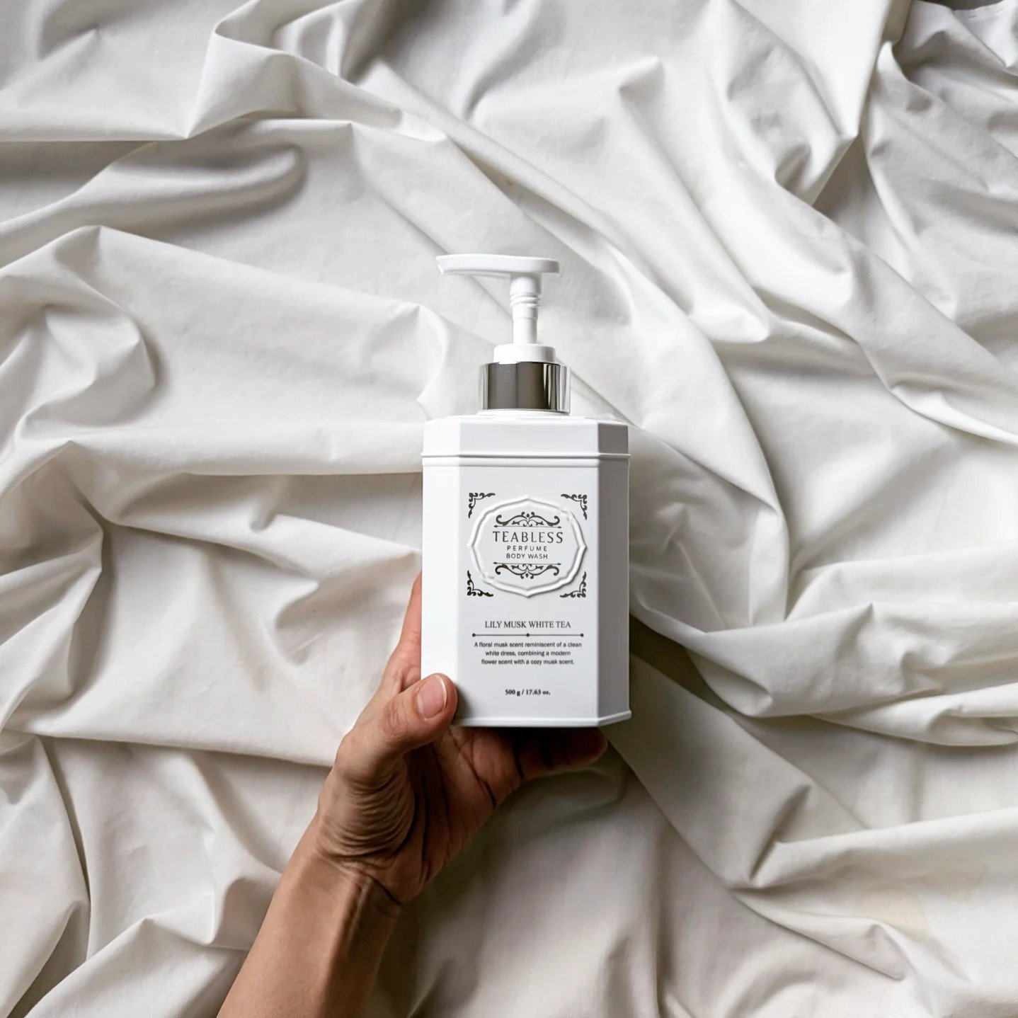 パフュームボディウォッシュ リリームスクホワイトティー/TEABLESS/ボディソープを使ったクチコミ（1枚目）