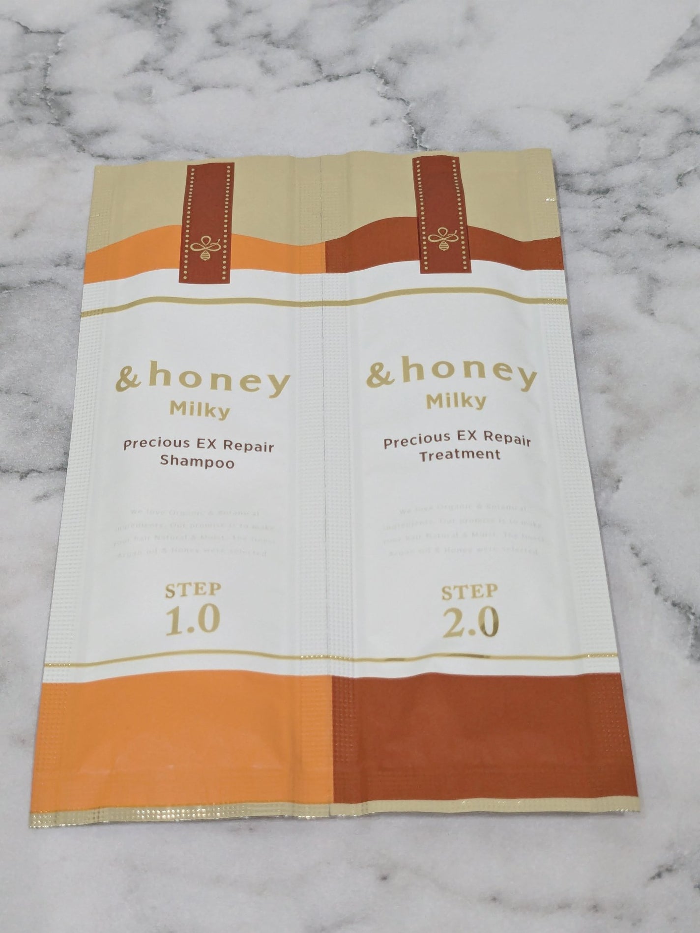 ミルキー プレシャス EX リペア シャンプー1.0 / ヘアトリートメント2.0/&honey/市販シャンプーを使ったクチコミ(1枚目)