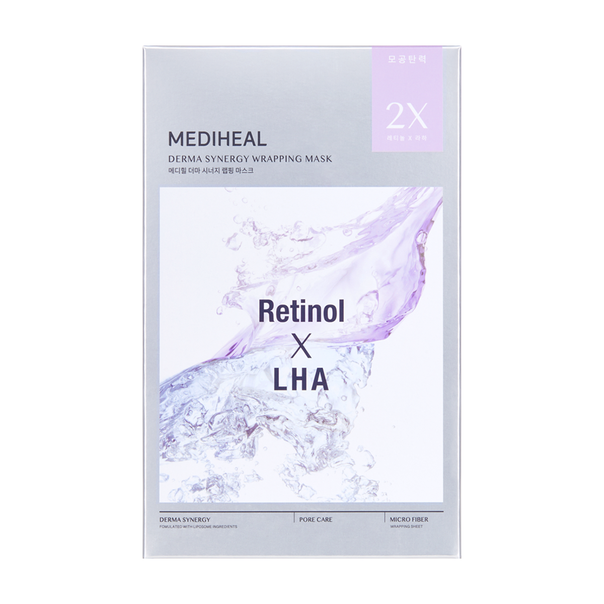 MEDIHEAL ダーマシナジー ラッピング マスク ポア（4P）