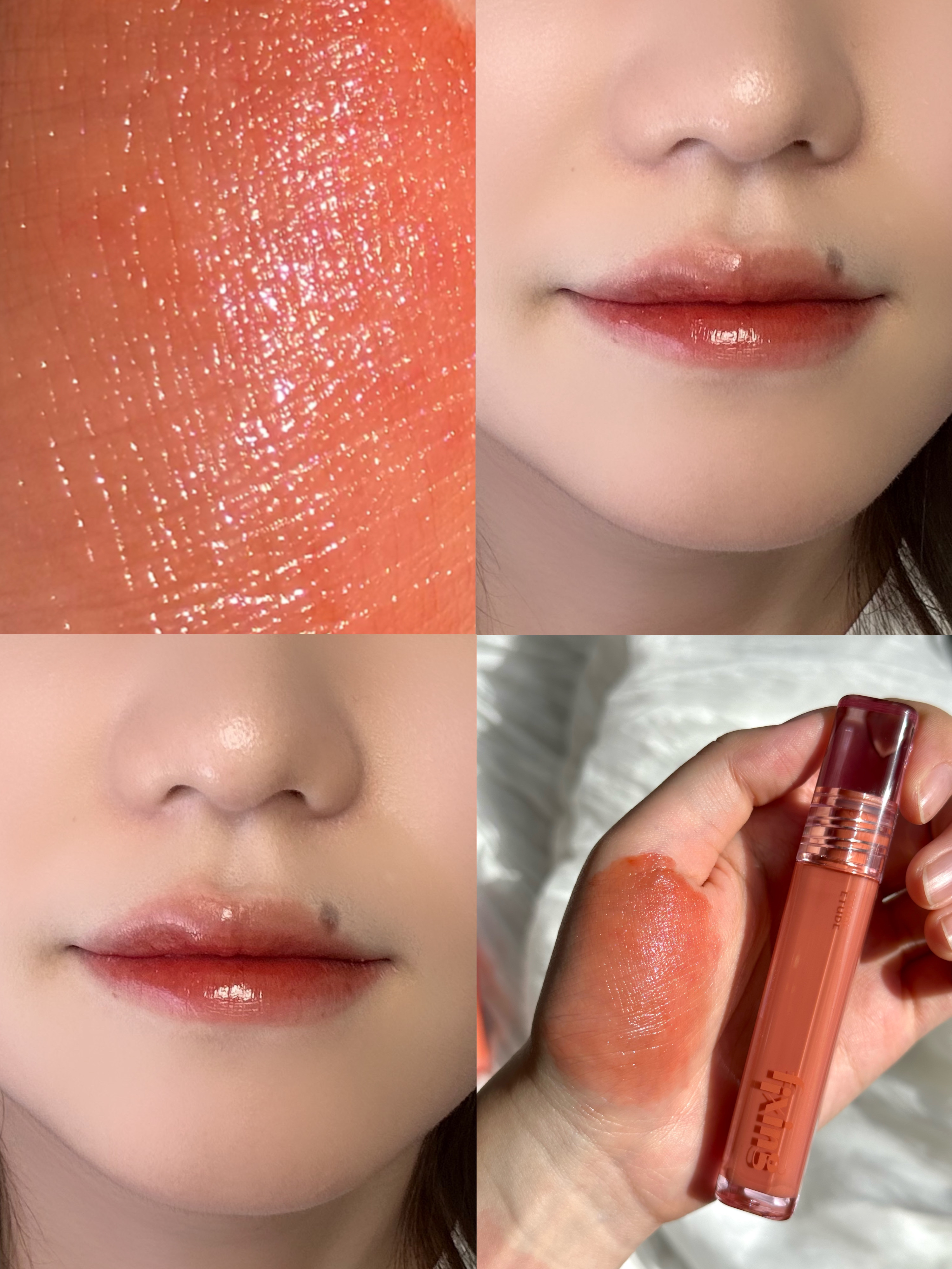 グロウ フィクシングティント シブヤグルーヴ/ETUDE/リップティントを使ったクチコミ（2枚目）