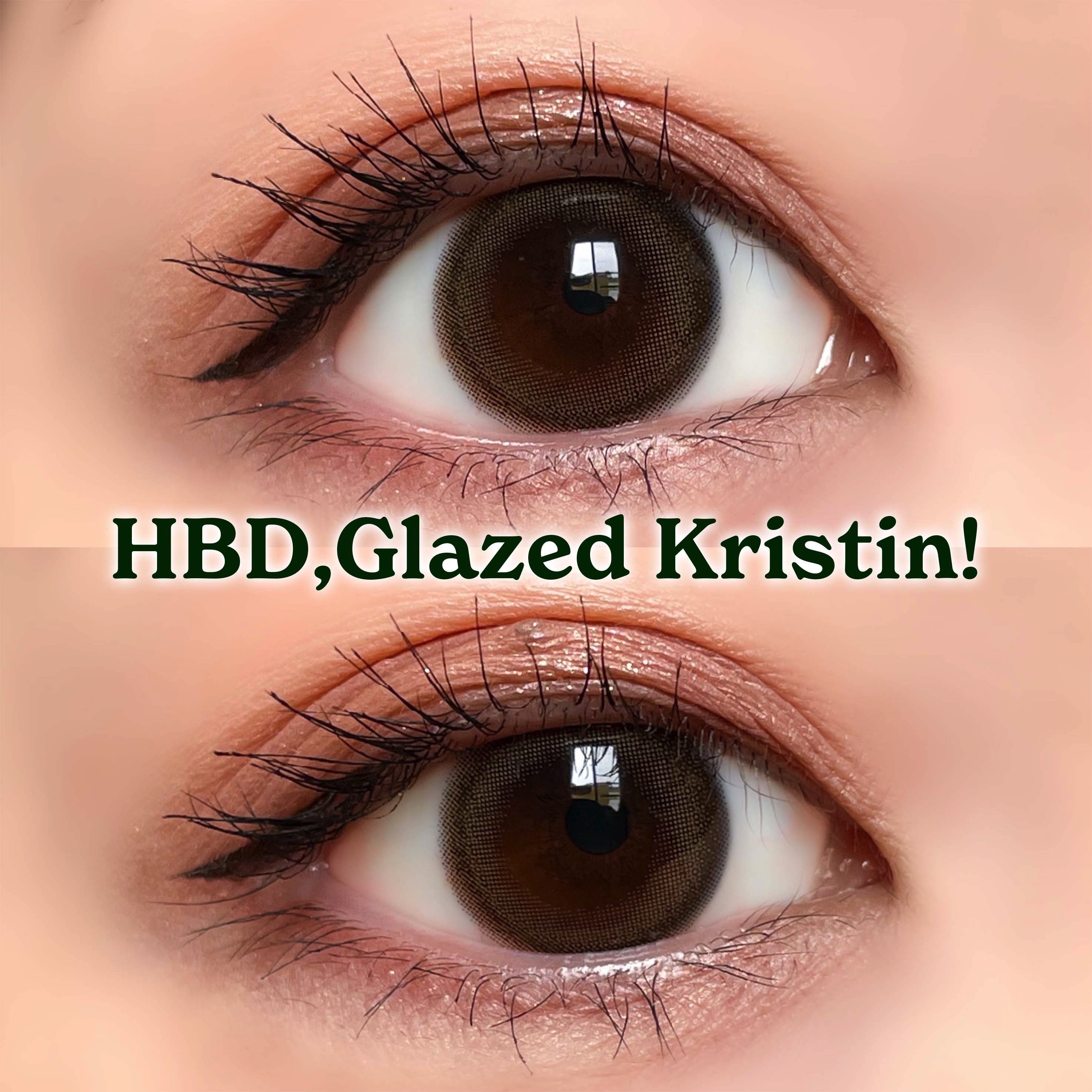 Glazed Krirtin/Hapa kristin/カラーコンタクトレンズを使ったクチコミ（2枚目）