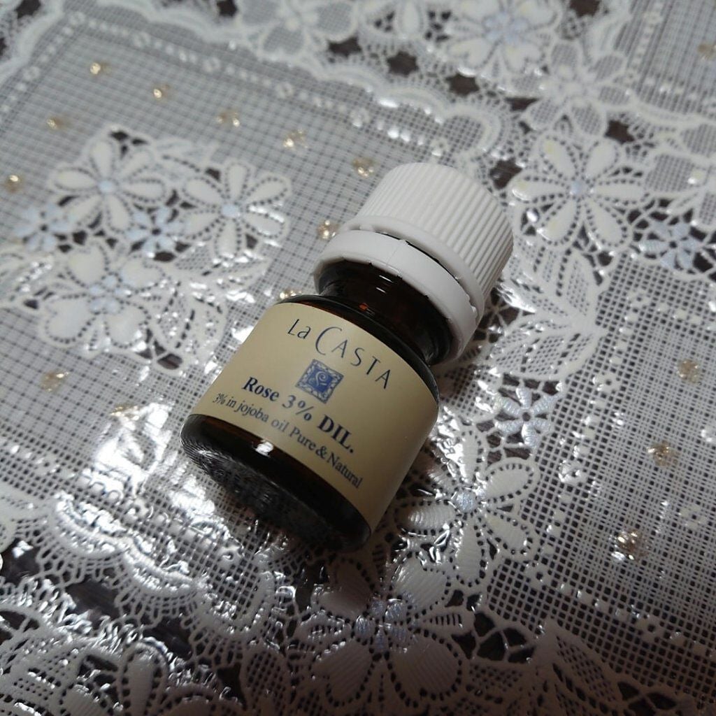 エッセンシャルオイル ローズ3%DIL.<アブソリュート> ラ・カスタ