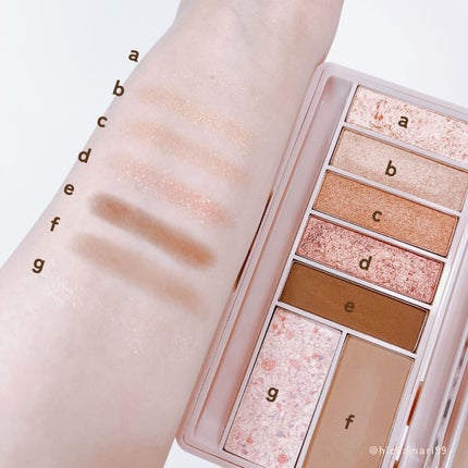 マルチセブンカラーアイパレット/MYUNT/アイシャドウパレットを使ったクチコミ(5枚目)