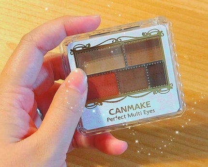 パーフェクトマルチアイズ/キャンメイク/アイシャドウパレットを使ったクチコミ(1枚目)