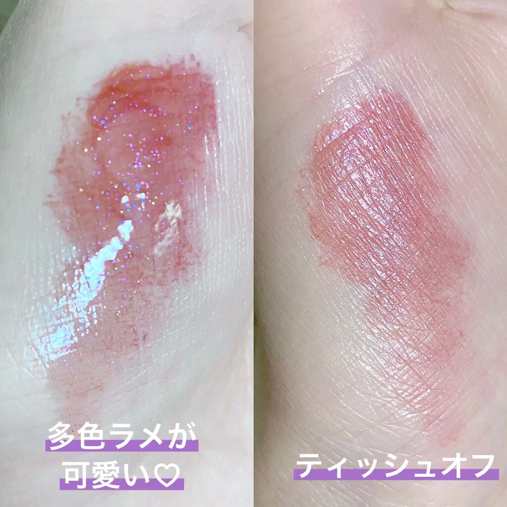 アピュー ジューシーパン スパークリングティント/A’pieu/口紅を使ったクチコミ（3枚目）