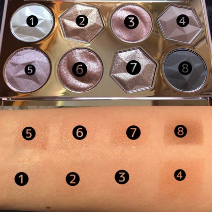 プリズム エアー アイ パレット/CLIO/アイシャドウパレットを使ったクチコミ(3枚目)