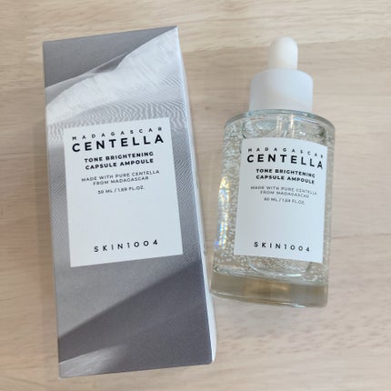 トーンブライトニング カプセルアンプル/SKIN1004/美容液を使ったクチコミ(1枚目)