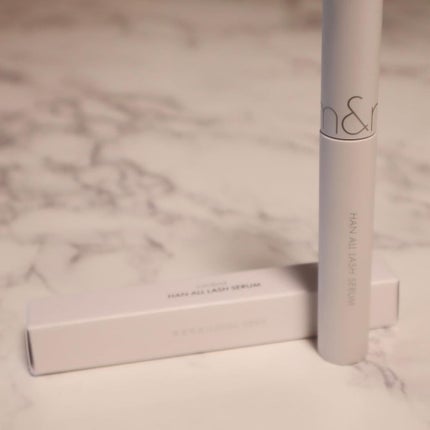 ハンオールラッシュセラム/rom&nd/まつげ美容液を使ったクチコミ(7枚目)