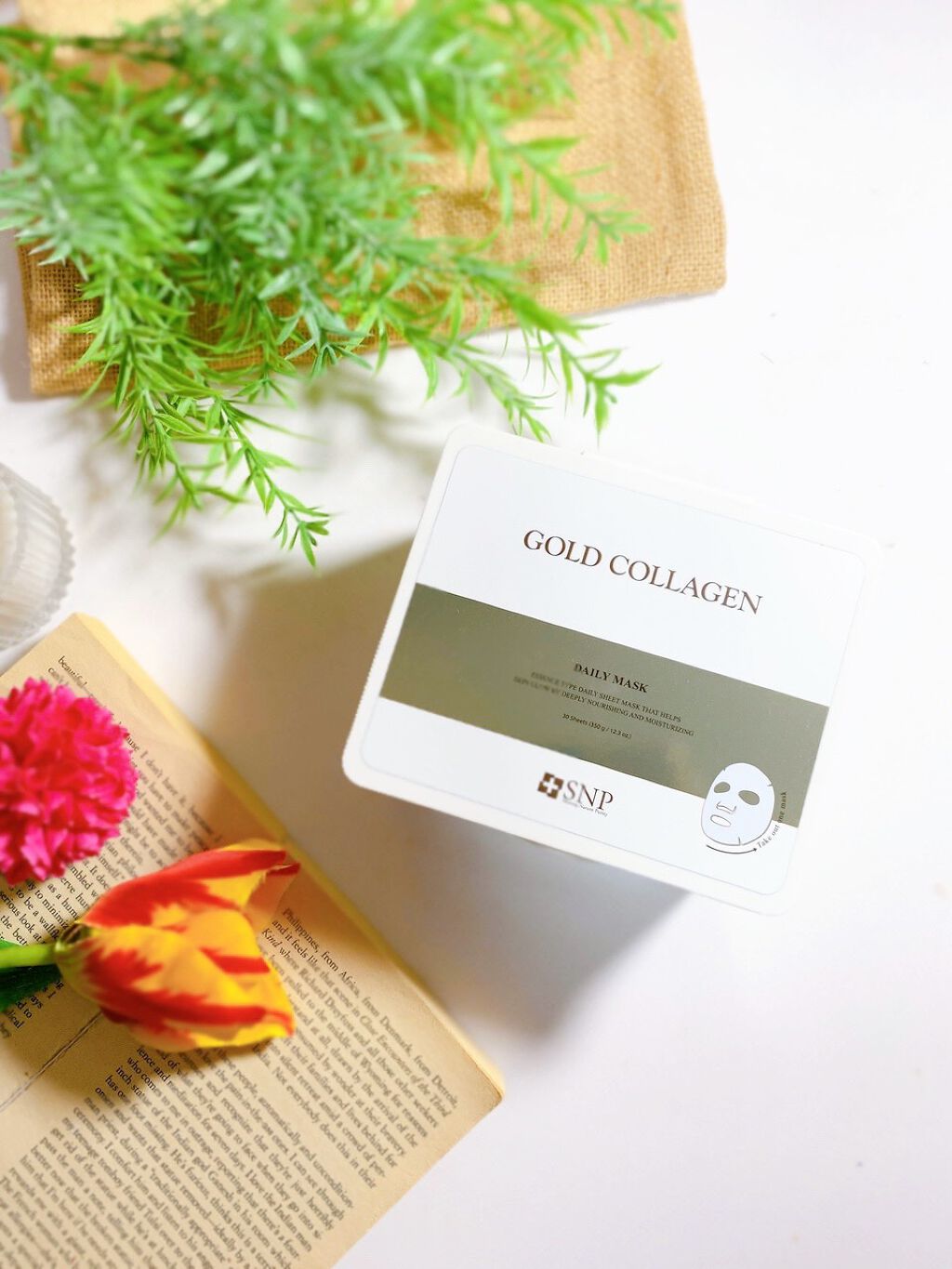 ゴールドコラーゲンデイリーマスク/SNP/シートマスク・パックを使ったクチコミ(9枚目)