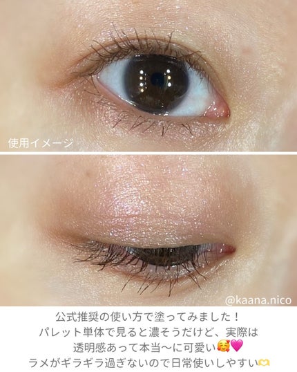 アイカラーレーション/LUNASOL/アイシャドウパレットを使ったクチコミ(5枚目)