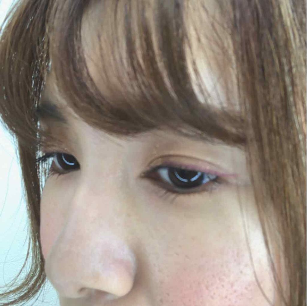 ロマンティックニュアンスアイライナー 03 ローズラベンダー/キャンメイク/リキッドアイライナーを使ったクチコミ（2枚目）