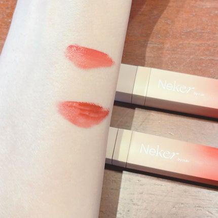 カラースエードリップロッカー/Neker /口紅を使ったクチコミ(4枚目)