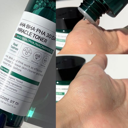 AHA·BHA·PHA 30デイズミラクルトナー/SOME BY MI/化粧水を使ったクチコミ(2枚目)