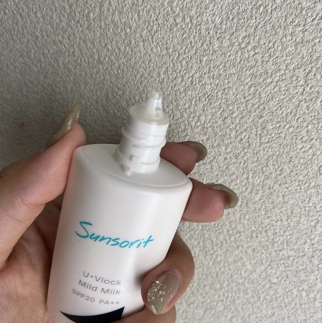 U・Vlockマイルドミルク/サンソリット/化粧下地を使ったクチコミ（2枚目）