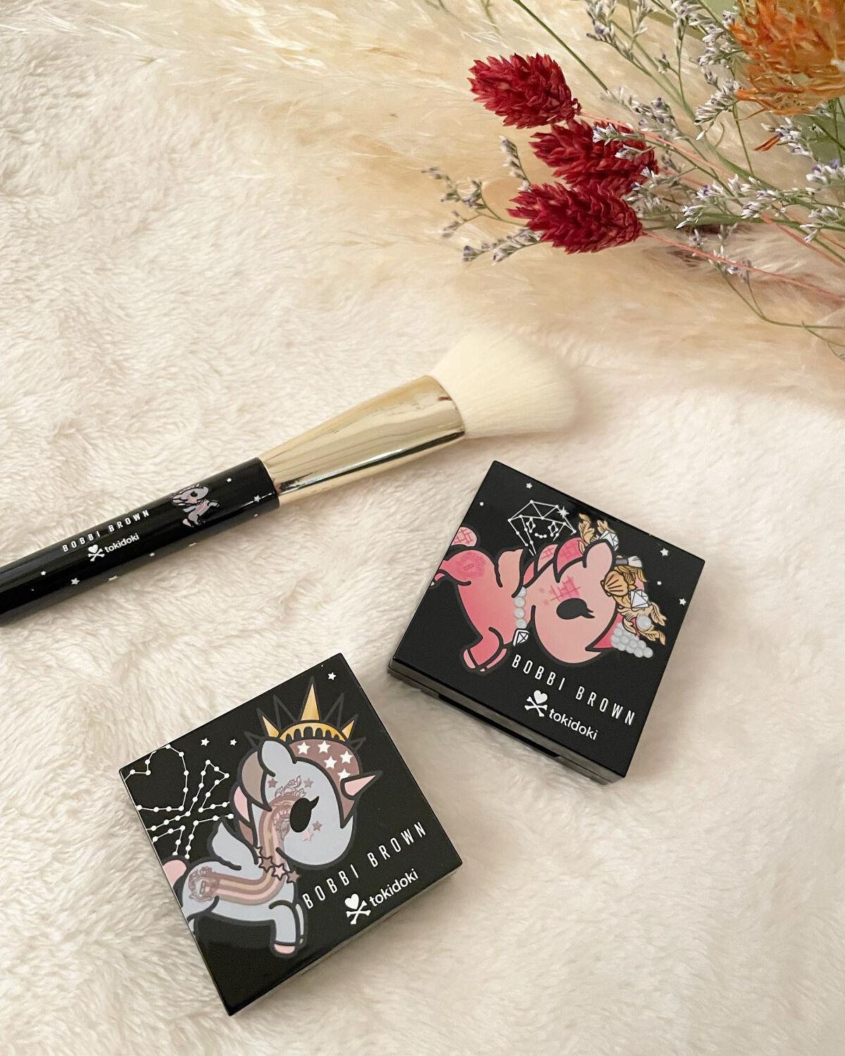ハイライティング パウダー L01 ピンクグロウ(グロウユニコーン限定パッケージ)/BOBBI BROWN/パウダーハイライトを使ったクチコミ（3枚目）