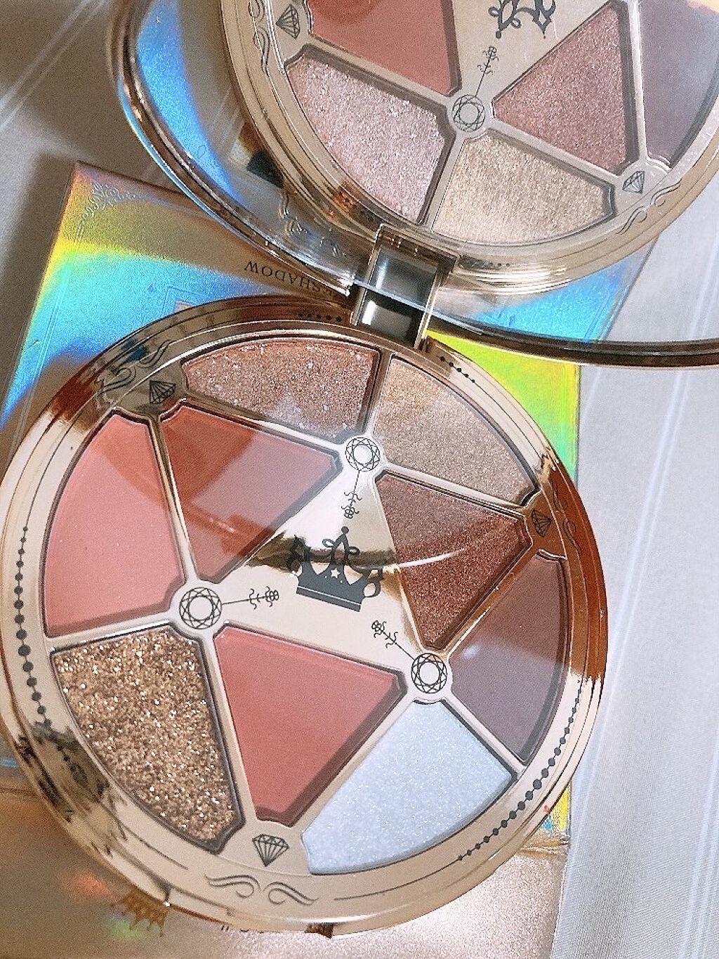 アリストアイシャドウパレット 9色/PEONYELF/アイシャドウパレットを使ったクチコミ（1枚目）