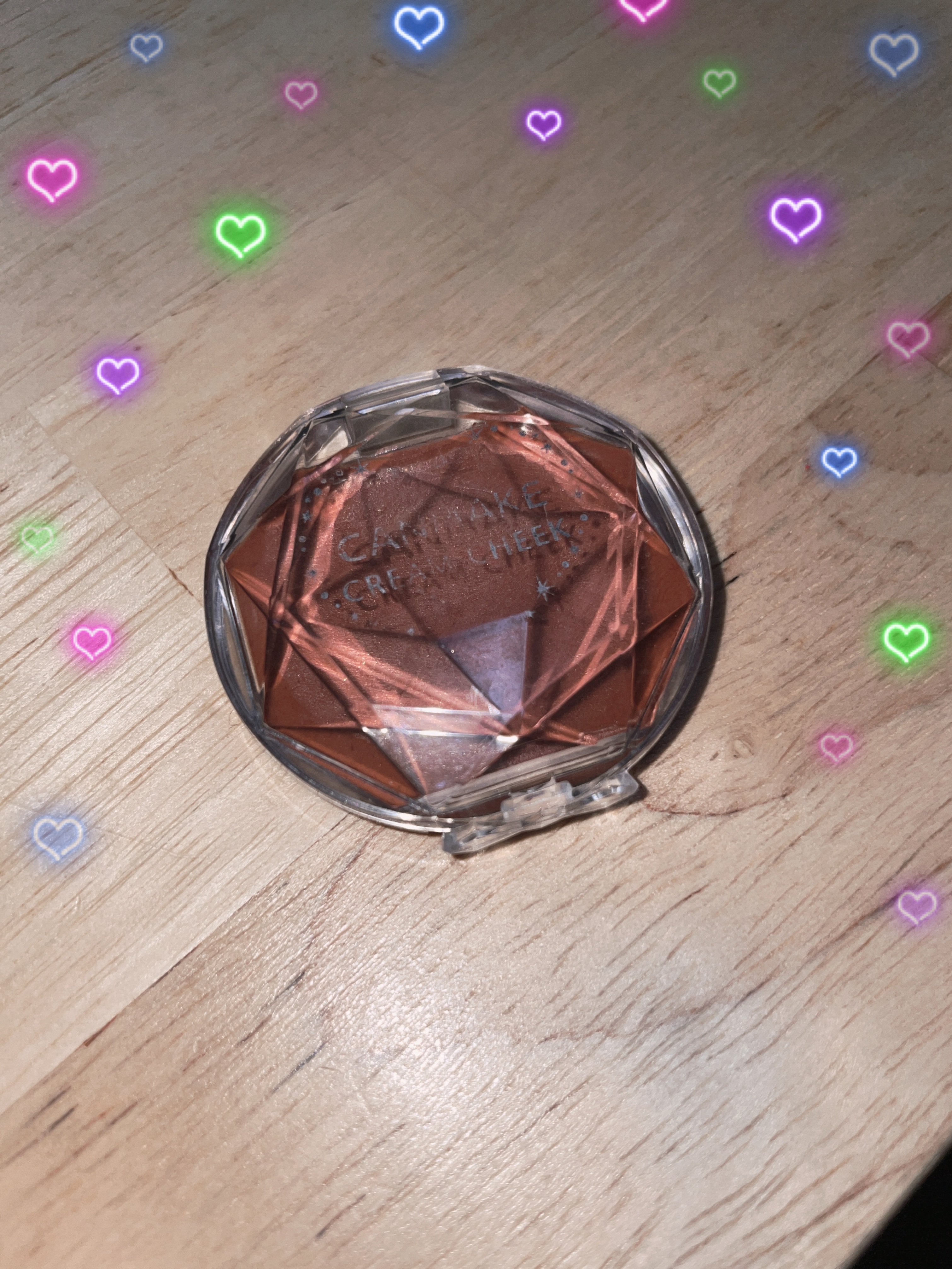 クリームチーク/キャンメイク/ジェル・クリームチークを使ったクチコミ（1枚目）