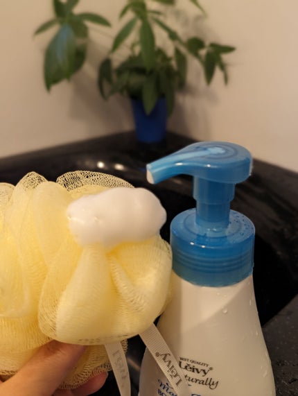 レイヴィーフォームボディシャンプーゴートミルク/Leivy/ボディソープを使ったクチコミ(2枚目)