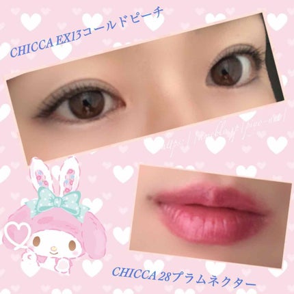 フローレスグロウ リッドテクスチャー アイシャドウ/CHICCA/アイシャドウパレットを使ったクチコミ(1枚目)