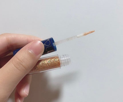 リキッド グリッター シャドウ/rom&nd/グリッターを使ったクチコミ(2枚目)