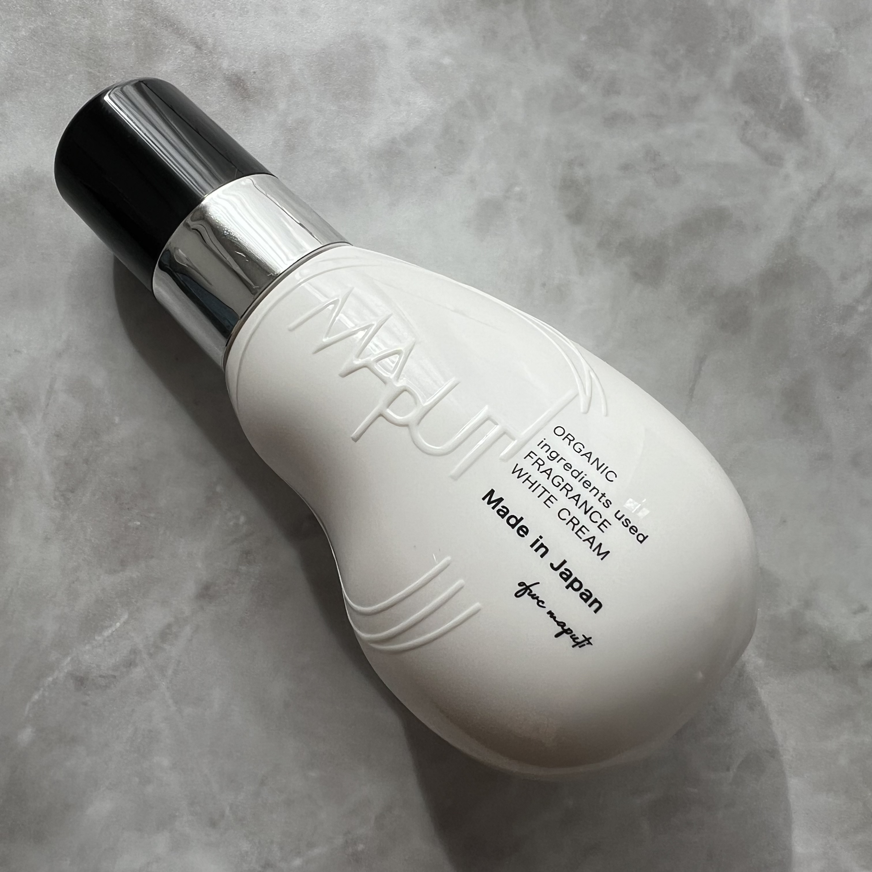 オーガニックフレグランスホワイトクリーム/MAPUTI/デリケートゾーンケアを使ったクチコミ（1枚目）