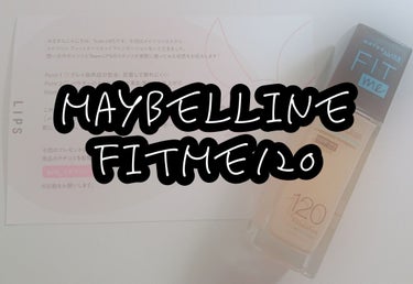 フィットミー リキッドファンデーション R/MAYBELLINE NEW YORK/リキッドファンデーションを使ったクチコミ（1枚目）