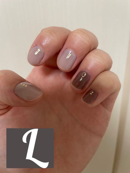 ジェルネイルシール/キャンドゥ/ネイルシールを使ったクチコミ(3枚目)