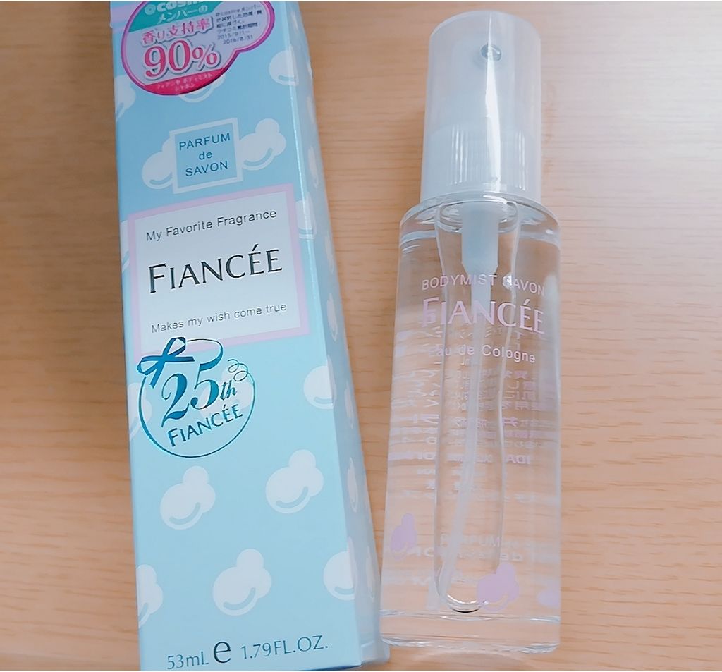 ボディミスト シャボン/フィアンセ/香水(レディース)を使ったクチコミ（1枚目）