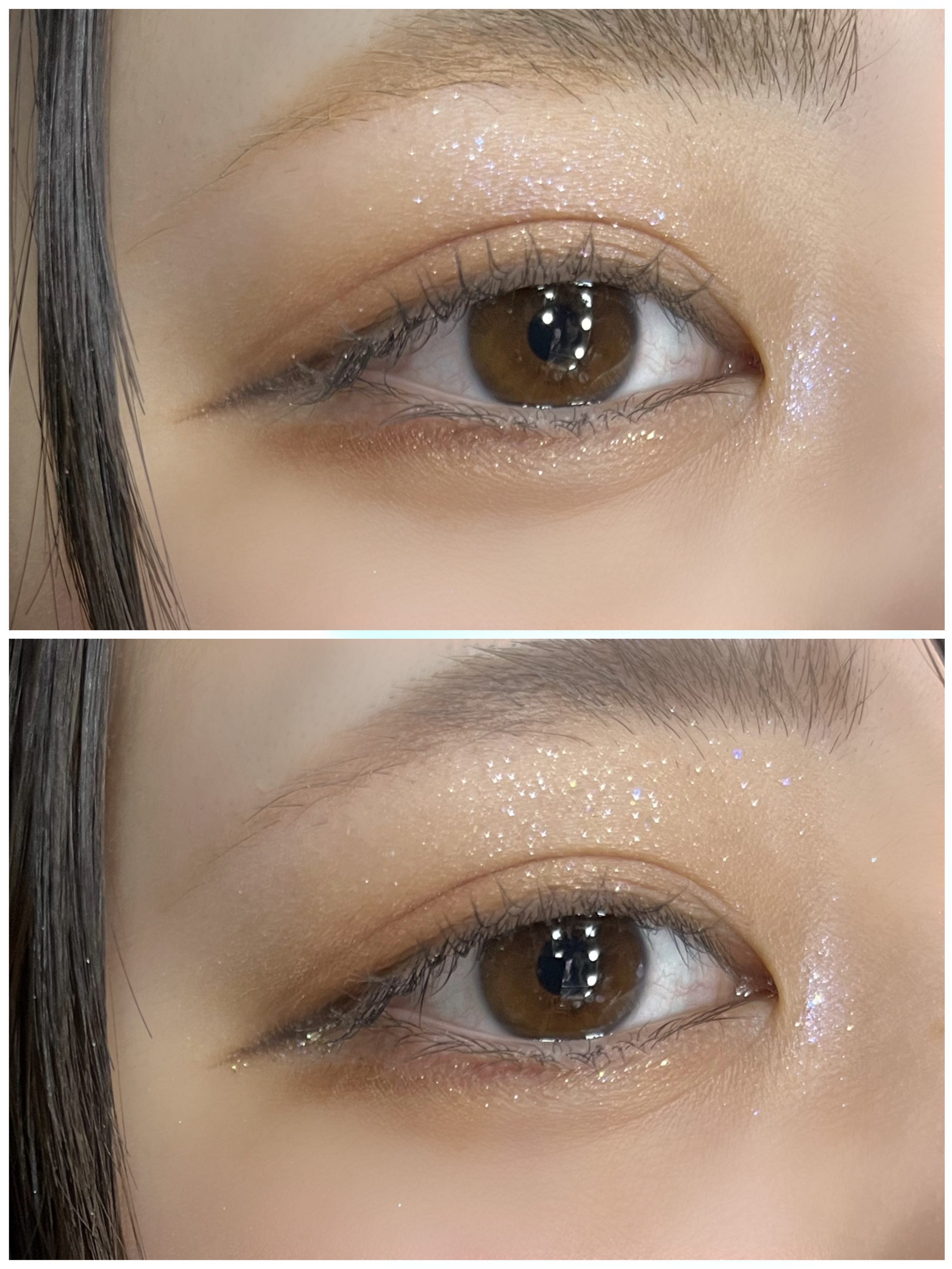 グリッター イルミネーションライナー R/CipiCipi/リキッドアイライナーを使ったクチコミ（3枚目）