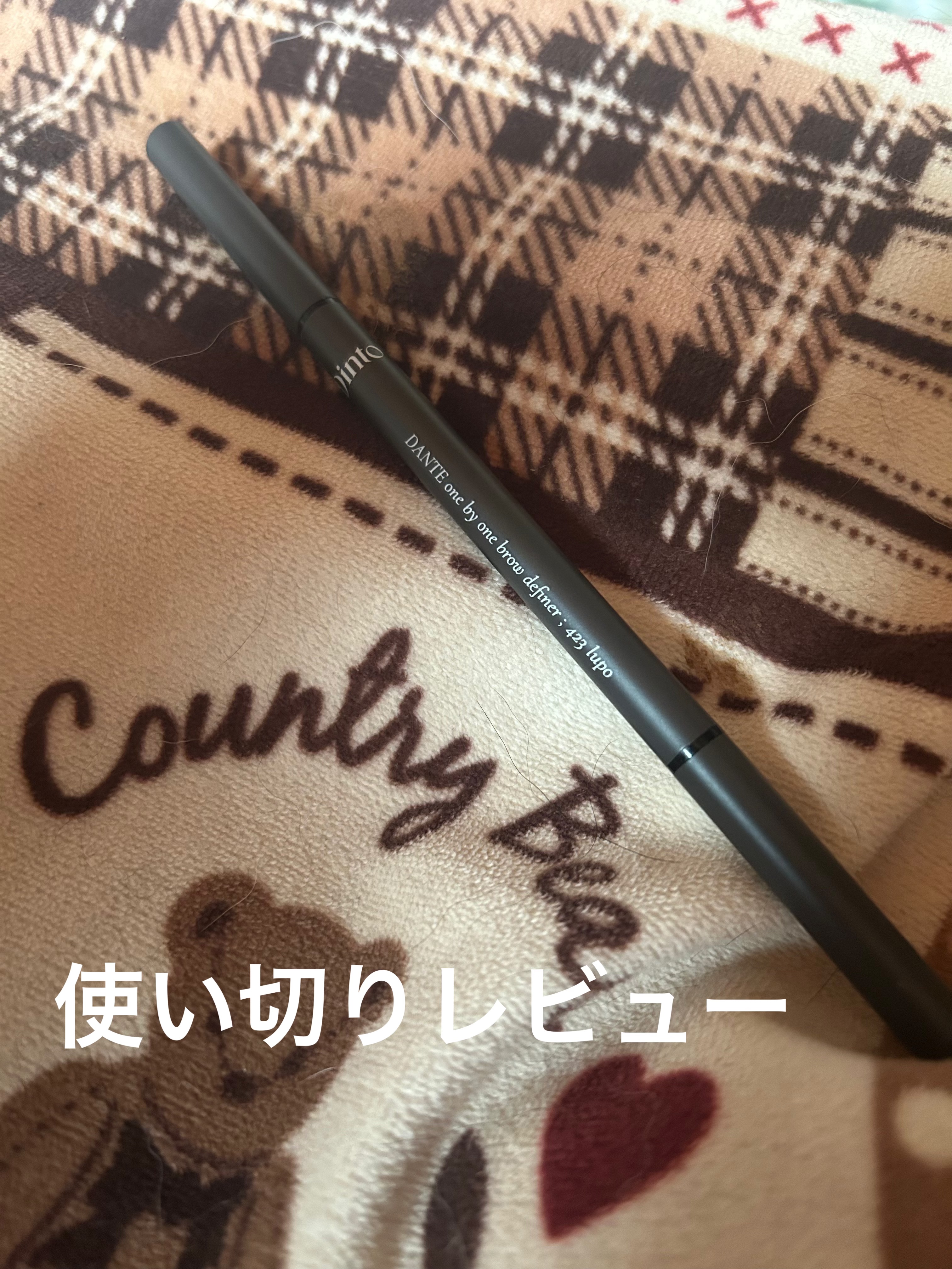 Dinto ワンバイワン ブロー ディファイナーのクチコミ「▷dinto  /  ワンバイワン ブロー ディファイナー　423



福袋に入ってたものだ.....」（1枚目）