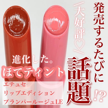 エテュセ リップエディション(プランパールージュ)ウォームスタイル/ettusais/口紅を使ったクチコミ(1枚目)