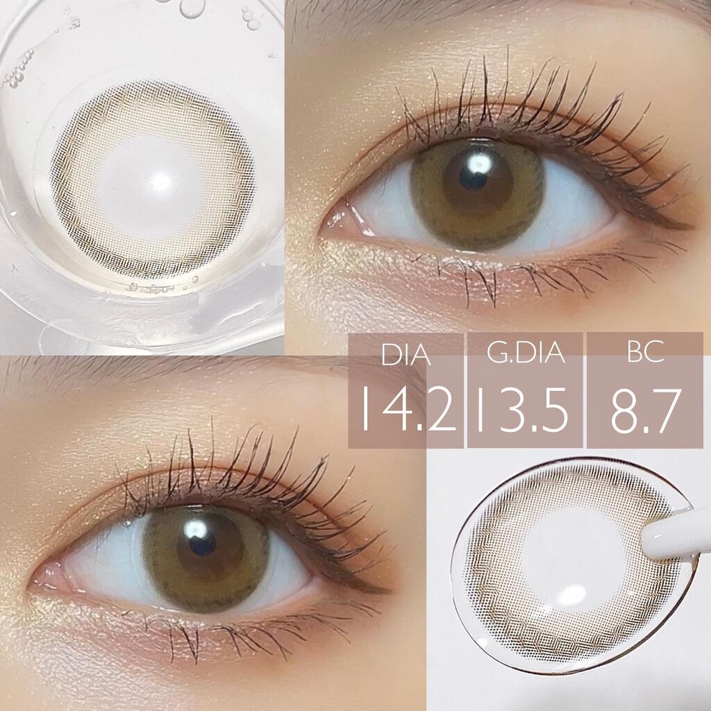 ハッシュシリーズ/LENSSIS/カラーコンタクトレンズを使ったクチコミ(2枚目)