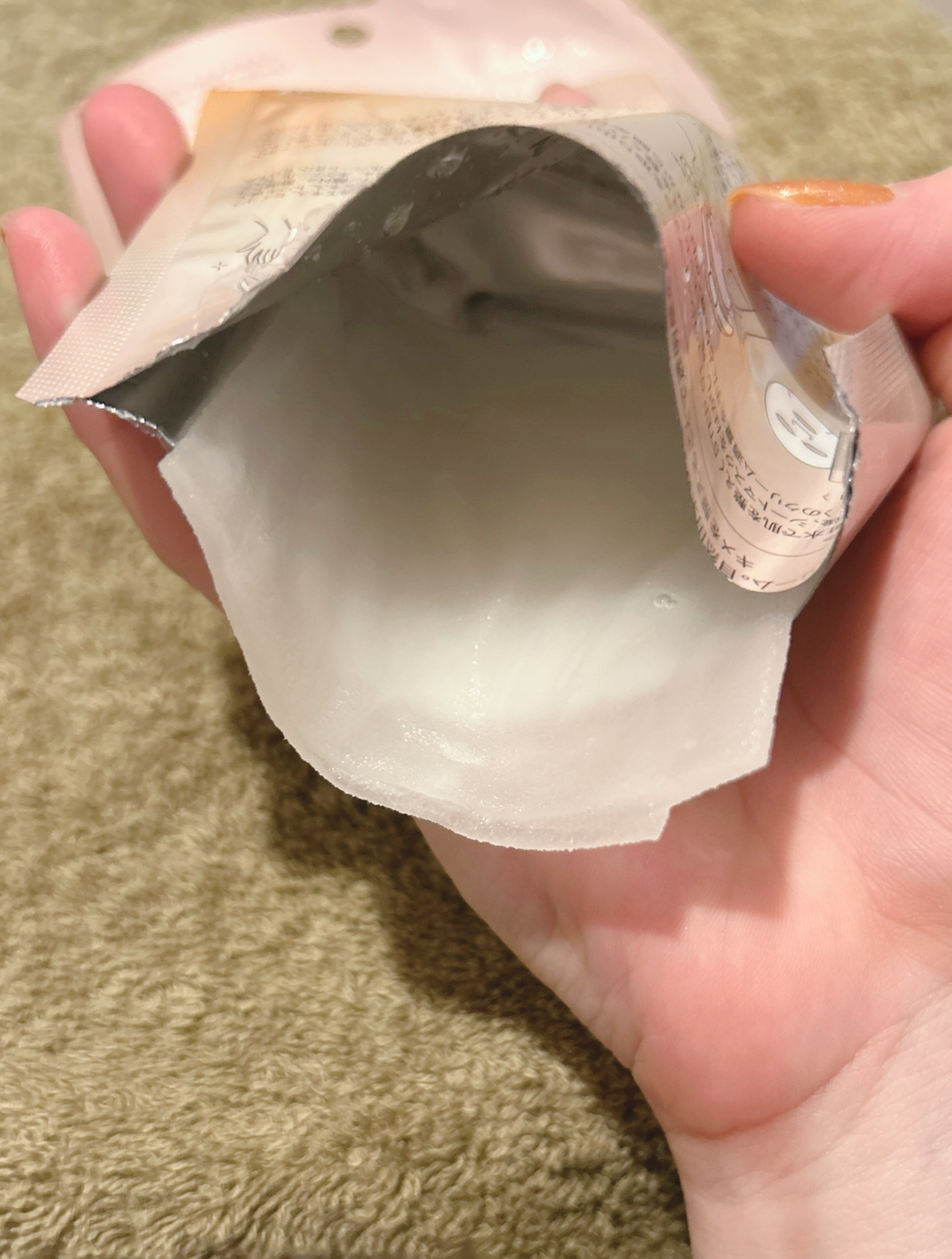 ルミナスマスク   (ケアクリーム付き) /cerXcer/シートマスク・パックを使ったクチコミ（2枚目）