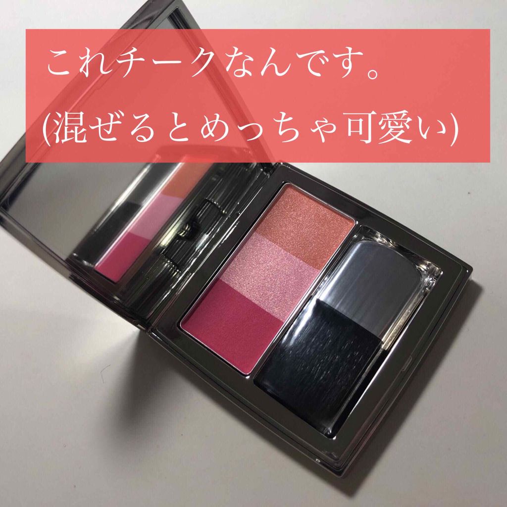 カラーパフォーマンスチークス/RMK/パウダーチークを使ったクチコミ(1枚目)