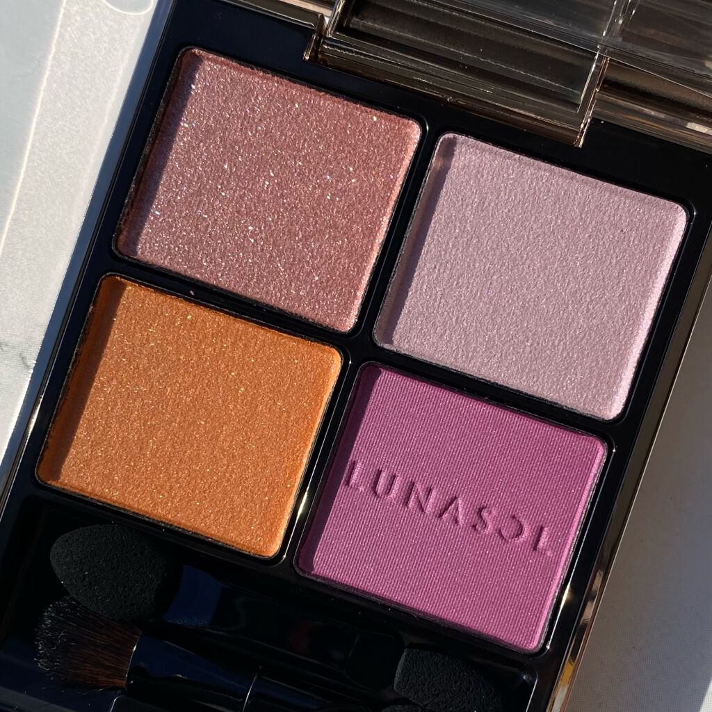 アイカラーレーション/LUNASOL/アイシャドウパレットを使ったクチコミ（2枚目）