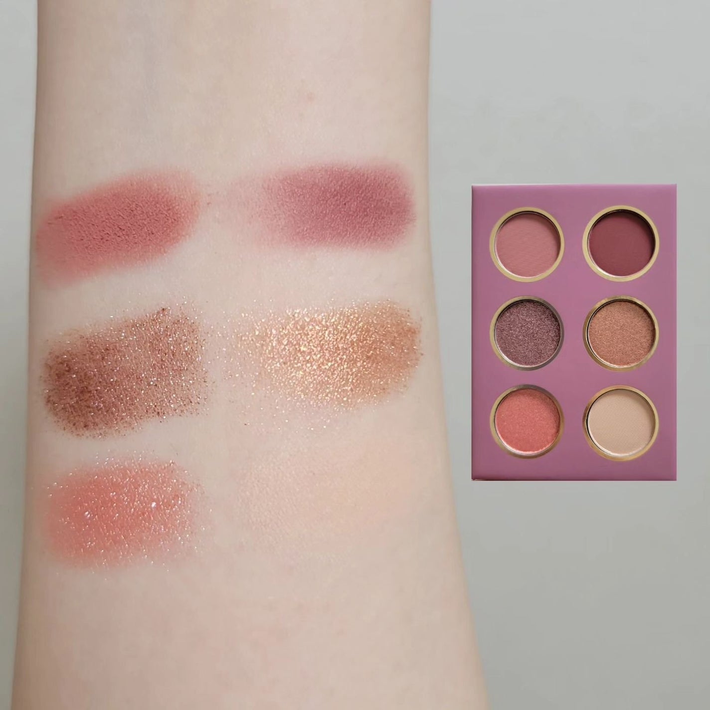 ライプンアイカラーパレット/FRESHO2/アイシャドウパレットを使ったクチコミ(3枚目)