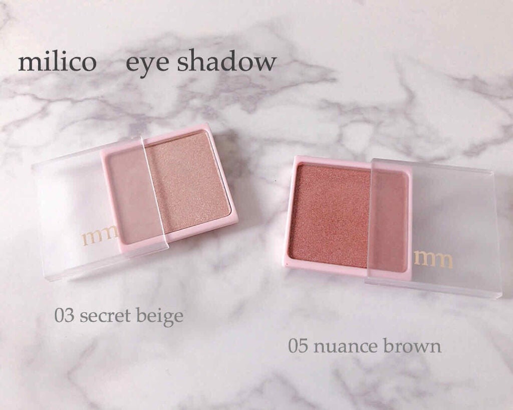 ミリコアイシャドウ/ビューティーワールド/単色アイシャドウを使ったクチコミ(1枚目)