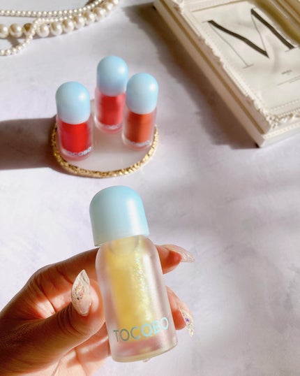 ジューシーベリープランピングリップオイル/TOCOBO/リップグロスを使ったクチコミ(5枚目)