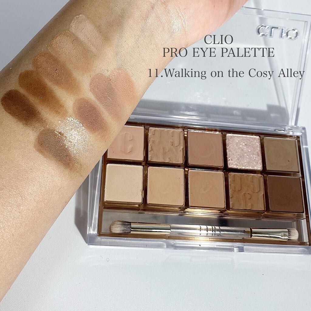 プロ アイ パレット/CLIO/アイシャドウパレットを使ったクチコミ(1枚目)