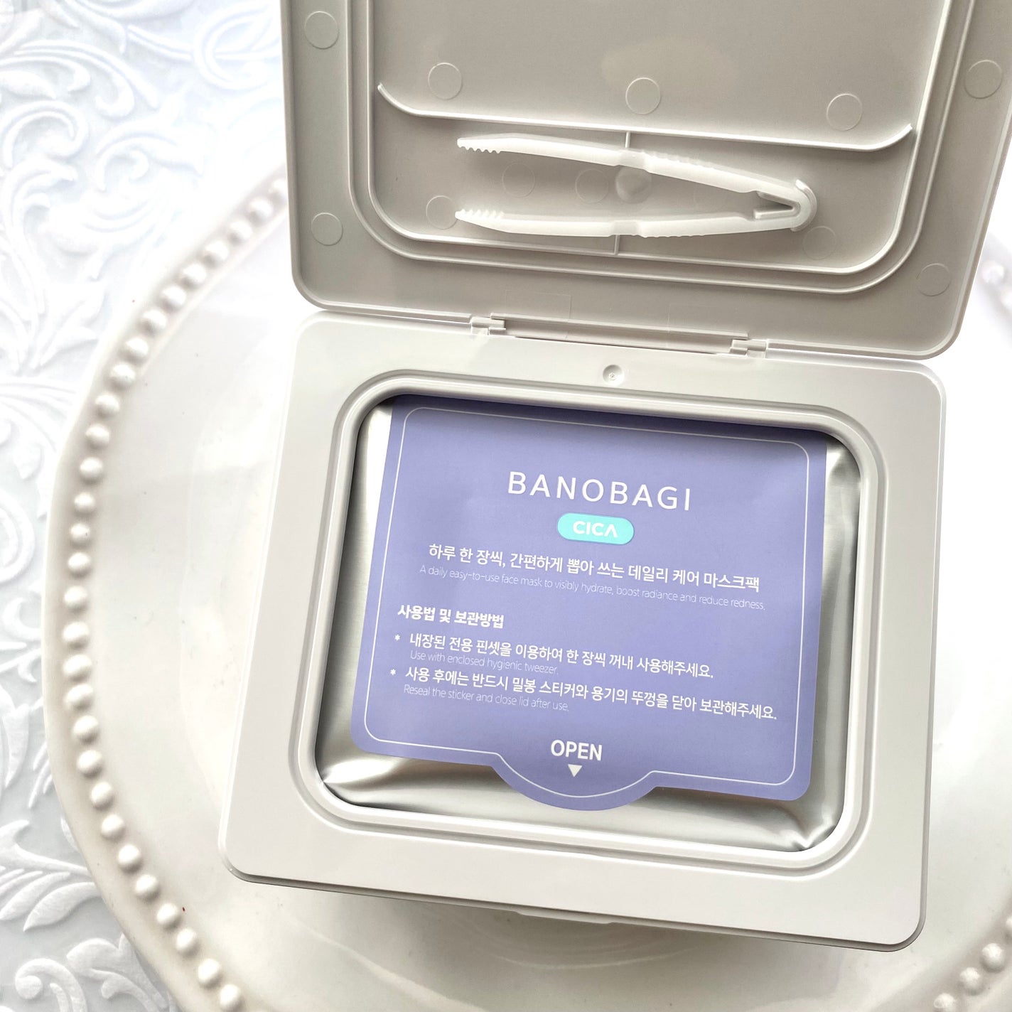 ミルクシスルリペアシカクイックマスクプラス/BANOBAGI/シートマスク・パックを使ったクチコミ(4枚目)